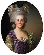 Alexandre Roslin Portrait of Countess de Baviere Grosberg painting